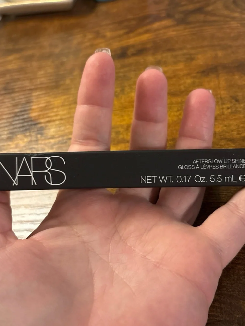 NARS Afterglow Lip Shine - Matte Black Box